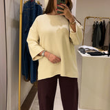 T-shirt oversize ecru