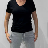 T-shirt col V
