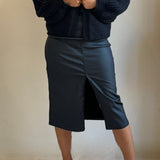 Cardigan en maille noir