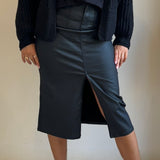 Cardigan en maille noir