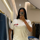 tee-shirt a manche courte Cerise