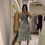 Robe glamour a sequin