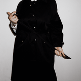 Manteau long façon Trench