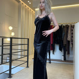 Top en velours dentelle