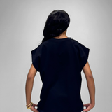T-shirt épais à mancheron