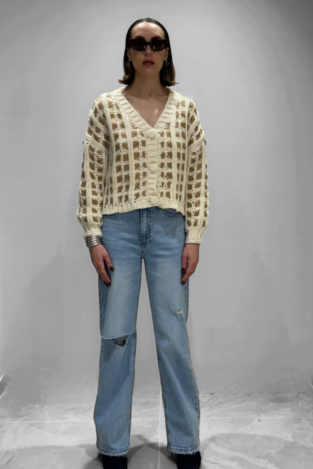 Cardigan en maille