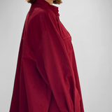 Surchemise jean bordeaux