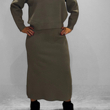 Pull zippé en maille