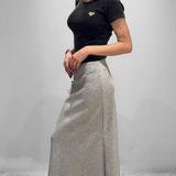 Jupe jogging gris